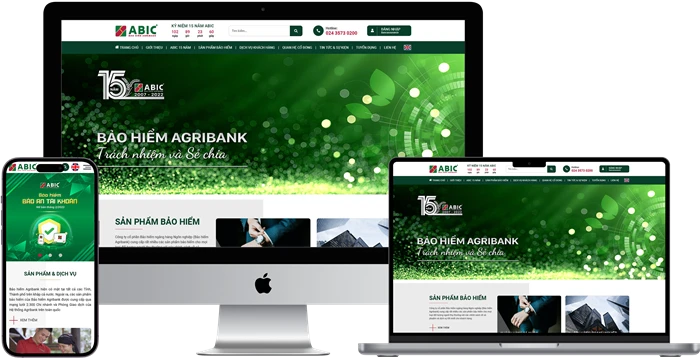 Thiết kế website công ty bảo hiểm chuyên nghiệp - Giải pháp bán bảo hiểm trực tuyến