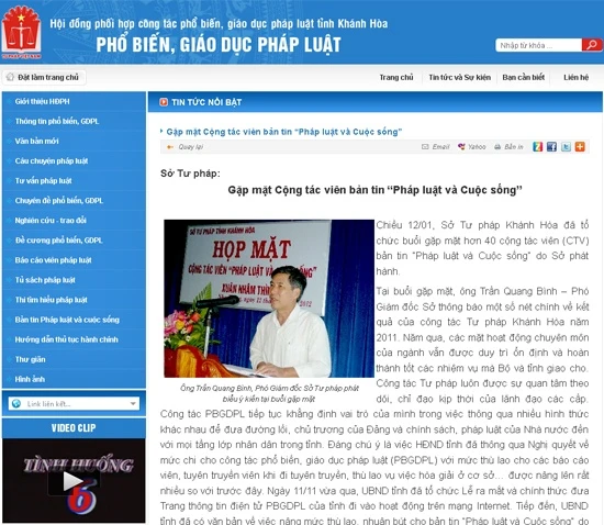 Pháp luật Khánh Hoà