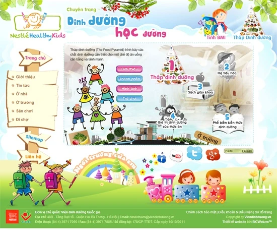 Chuyên trang Giáo dục dinh dưỡng học đường