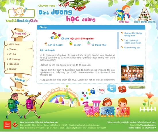 Chuyên trang Giáo dục dinh dưỡng học đường