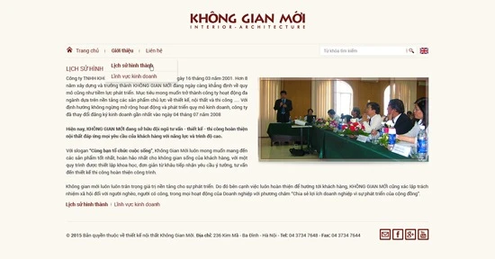 Công ty TNHH không gian mới