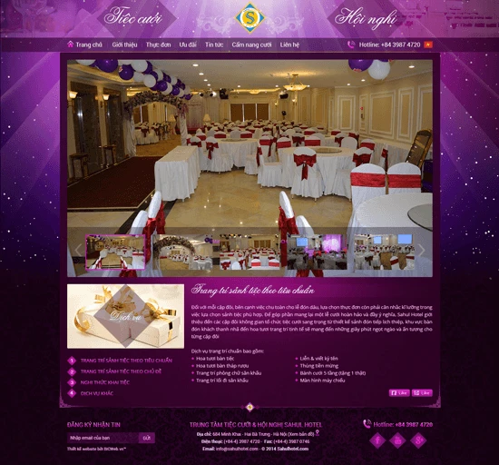 Nhà hàng tiệc cưới Sahul - trực thuộc Sahul Hotel