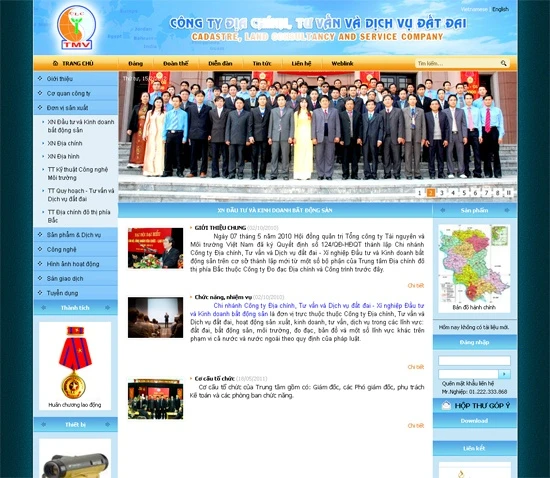 Công ty cổ phần địa chính và tài nguyên môi trường