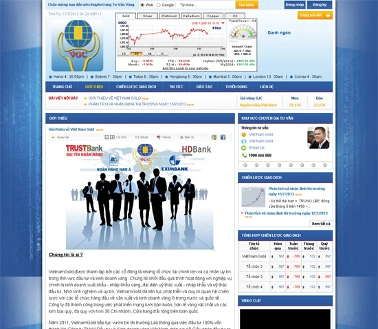 Chuyên trang tin tức Vietnamgold