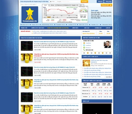 Chuyên trang tin tức Vietnamgold