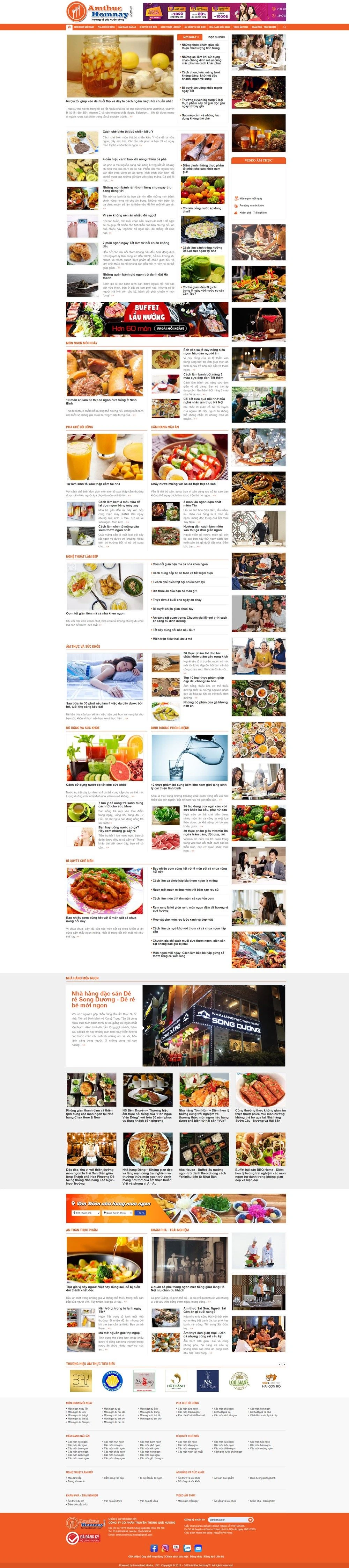Trang thông tin ẩm thực