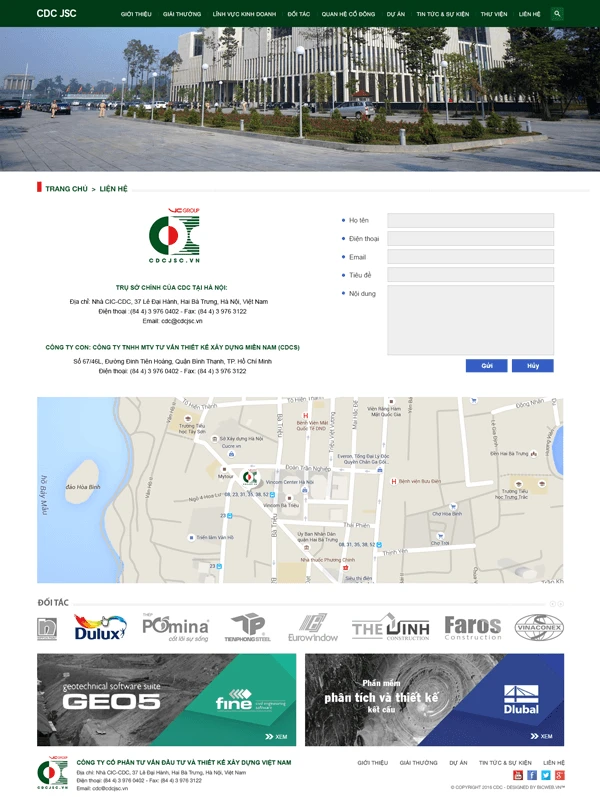 CDC Việt Nam - Bộ Xây Dựng