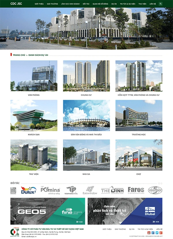 CDC Việt Nam - Bộ Xây Dựng