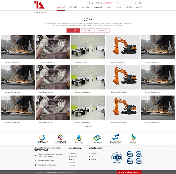 Công ty CP Hóa phẩm xây dựng TKA Việt Nam