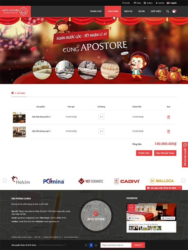 ApoStore - Công ty tư vấn - thiết kế - cung cấp các sản phẩm nội thất