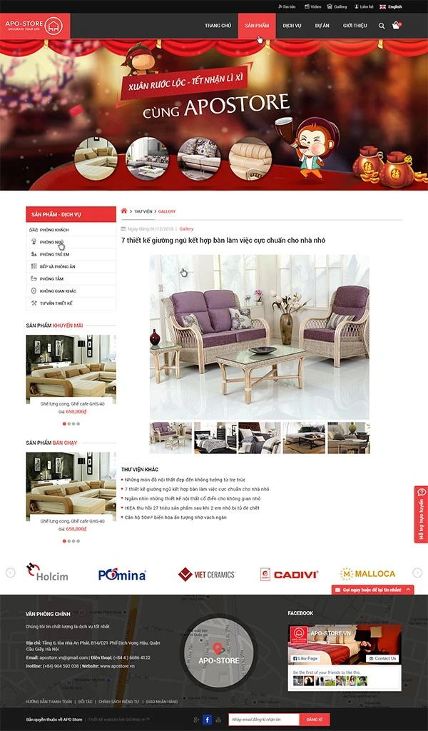 ApoStore - Công ty tư vấn - thiết kế - cung cấp các sản phẩm nội thất