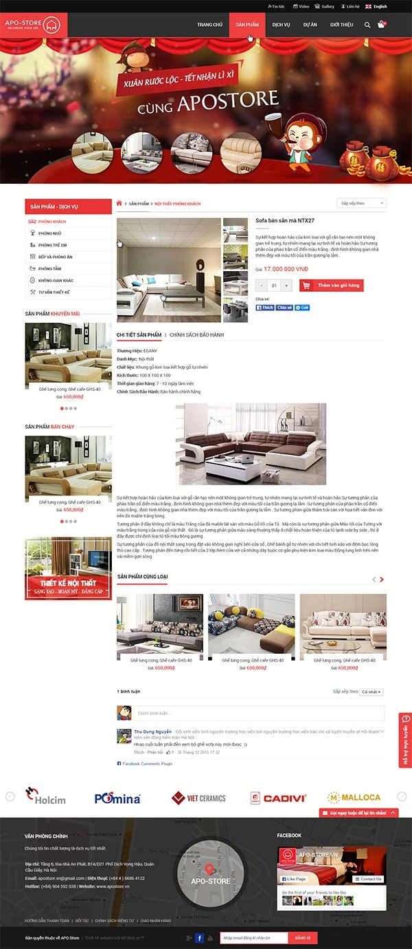 ApoStore - Công ty tư vấn - thiết kế - cung cấp các sản phẩm nội thất