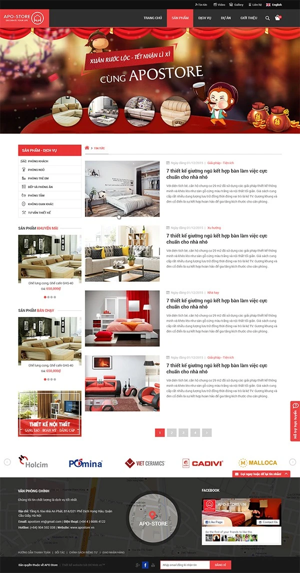 ApoStore - Công ty tư vấn - thiết kế - cung cấp các sản phẩm nội thất