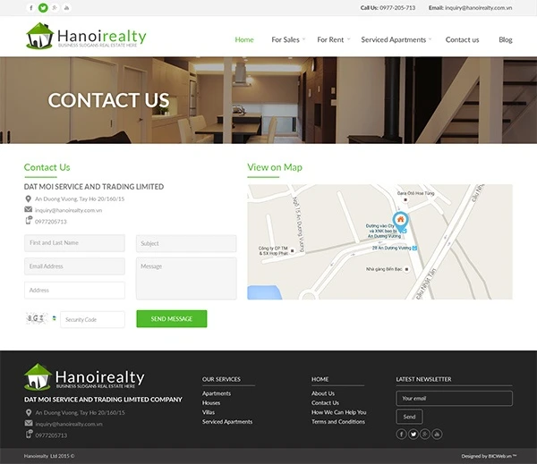 Hanoirealty.com.vn - Chuyên cung cấp thông tin BĐS cho khách hàng & nhà đầu tư nước ngoài ở Việt Nam