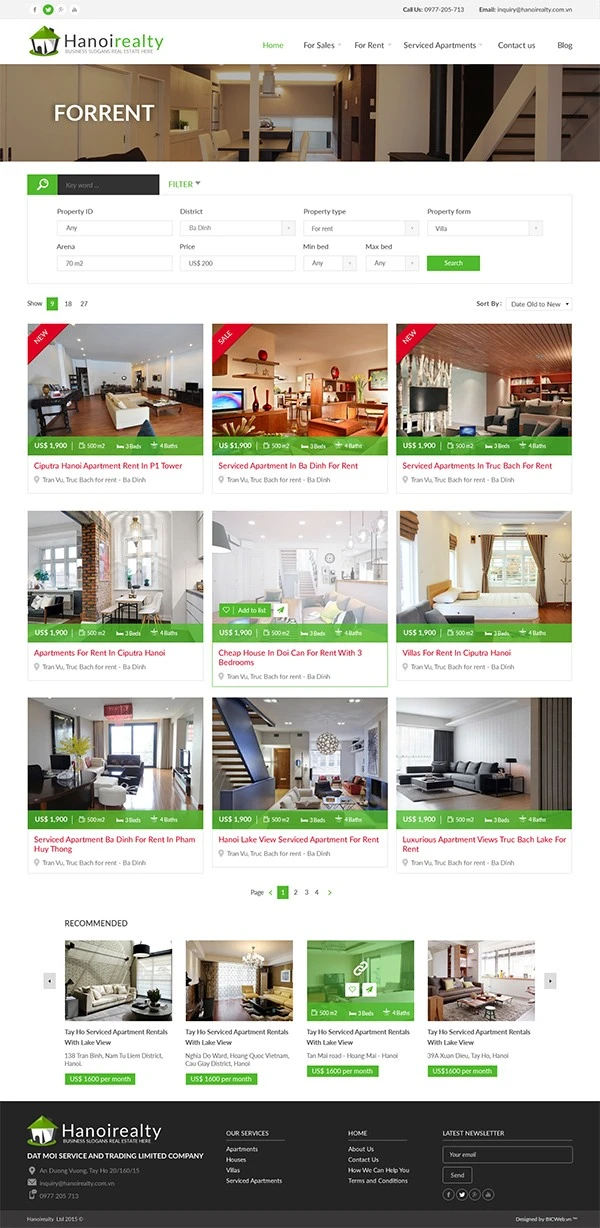 Hanoirealty.com.vn - Chuyên cung cấp thông tin BĐS cho khách hàng & nhà đầu tư nước ngoài ở Việt Nam