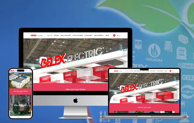 Go-live website Gelex Electric – BICWeb nối dài hành trình cùng Tập đoàn Gelex