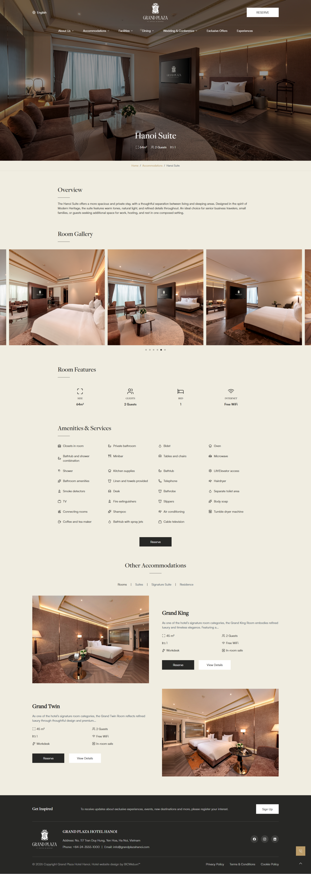 Khách sạn 5 sao Grand Plaza