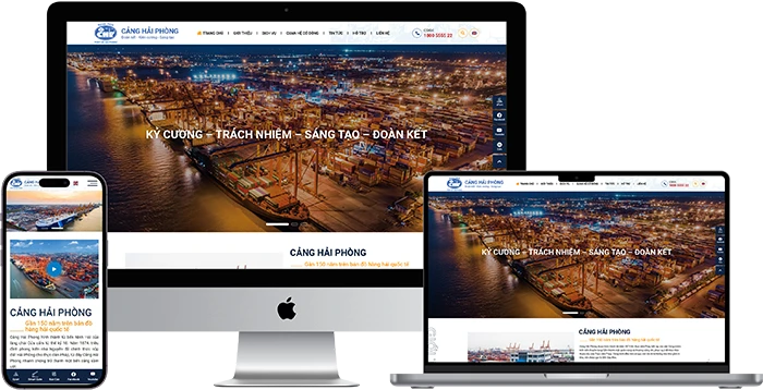 Thiết kế website cảng biển, logistics, vận chuyển - Giải pháp tối ưu cho doanh nghiệp