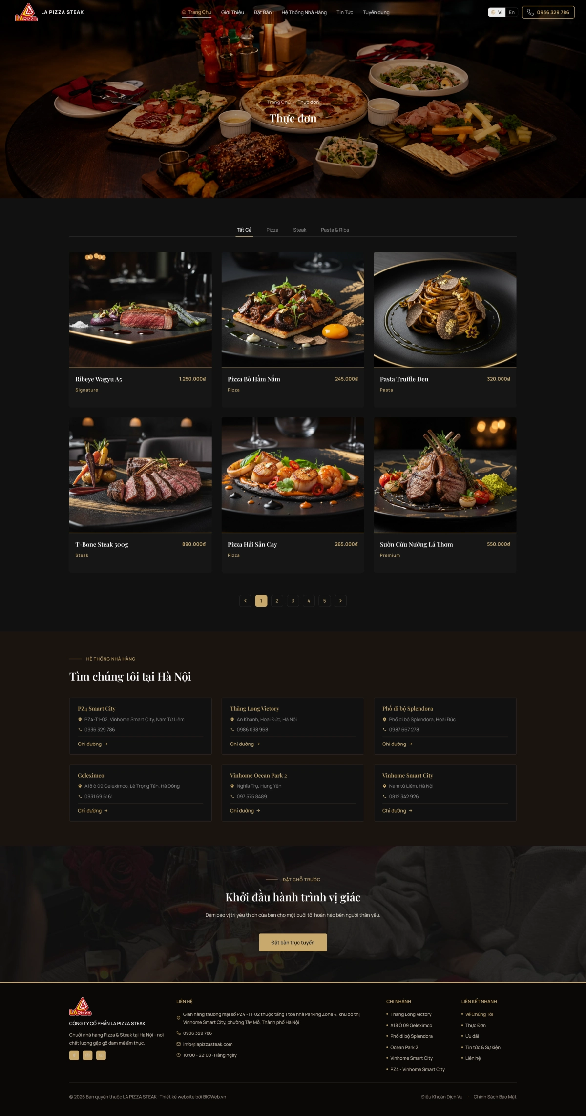 La Pizza Steak