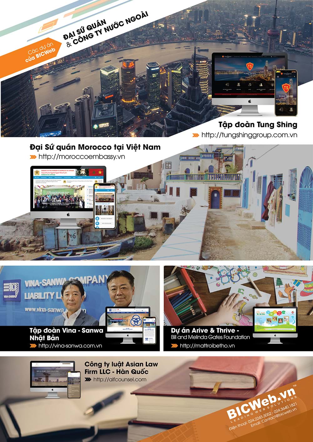 dự án bicweb